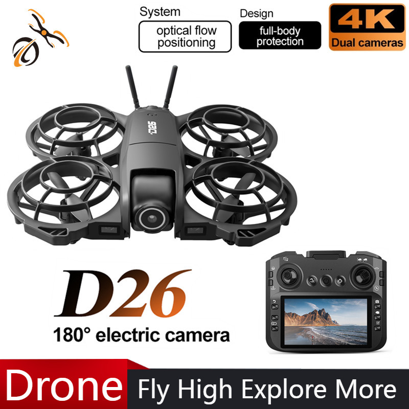 Drone Z - D26 Drone 4K Aerial HD 180°