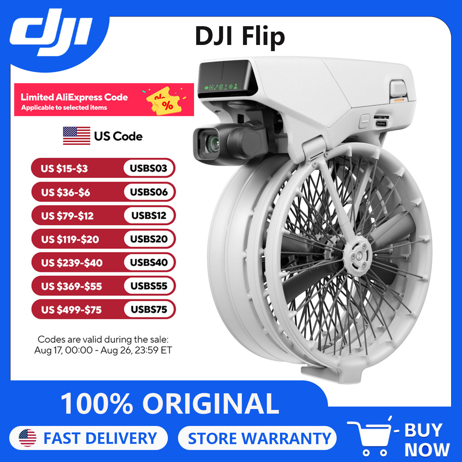 Refurbished DJI Drones Flip Fl - Drone Top Rc ulasan dan harga