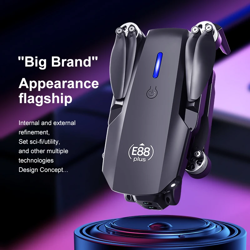 New E88 Plus Quadcopter Drone: - Drone Z ulasan dan harga