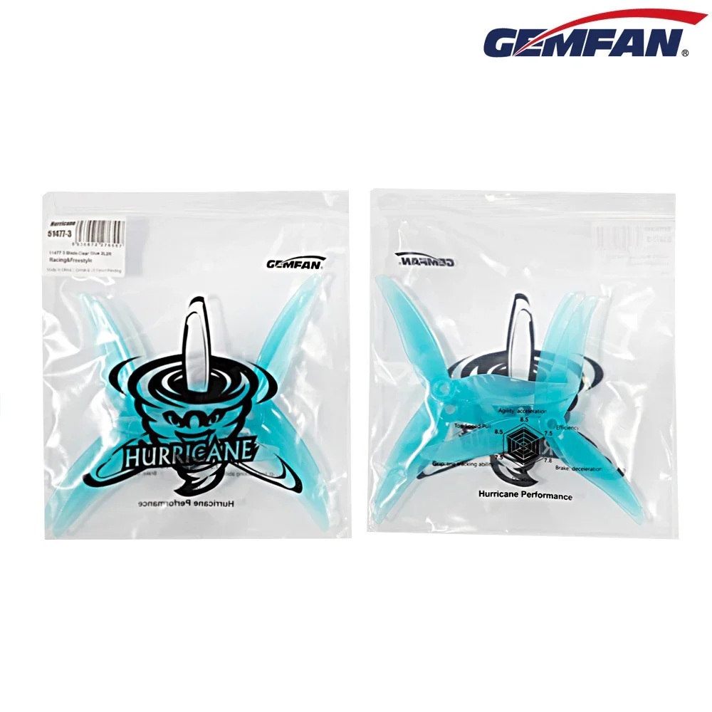 10Pairs (10CW + 10CCW) Gemfan  - Drone Rcs ulasan dan harga