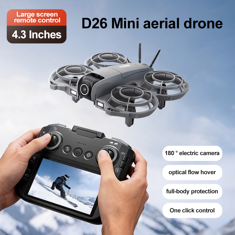 D26 Drone 4K Aerial HD 180° Ca - Drone Z ulasan dan harga