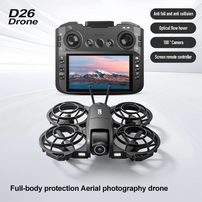 D26 Drone 4K Aerial HD 180° Ca - Drone Z ulasan dan harga