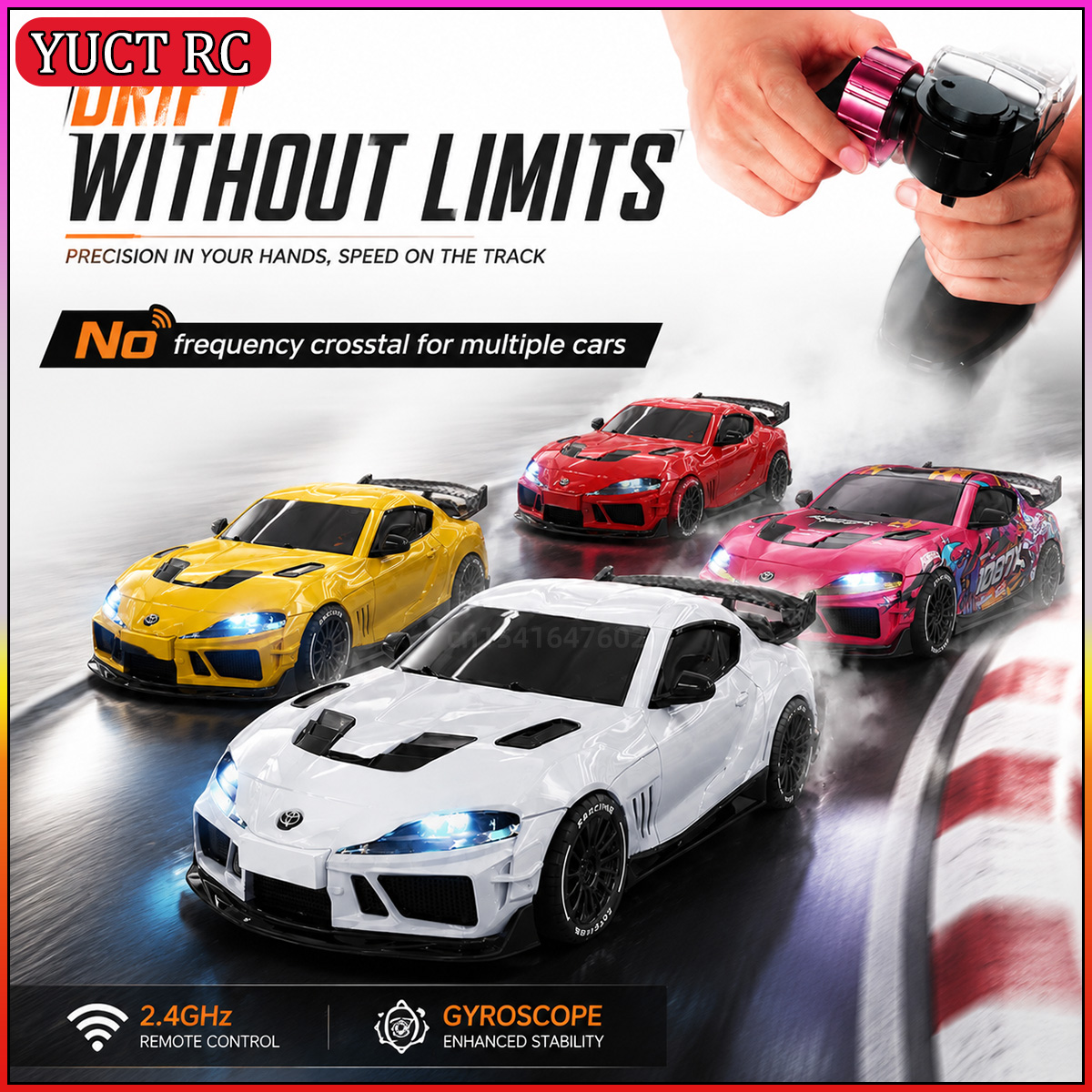 JXC SP4301 1087X Supra 1/43 Mi - Rc Drift Car Kit ulasan dan harga