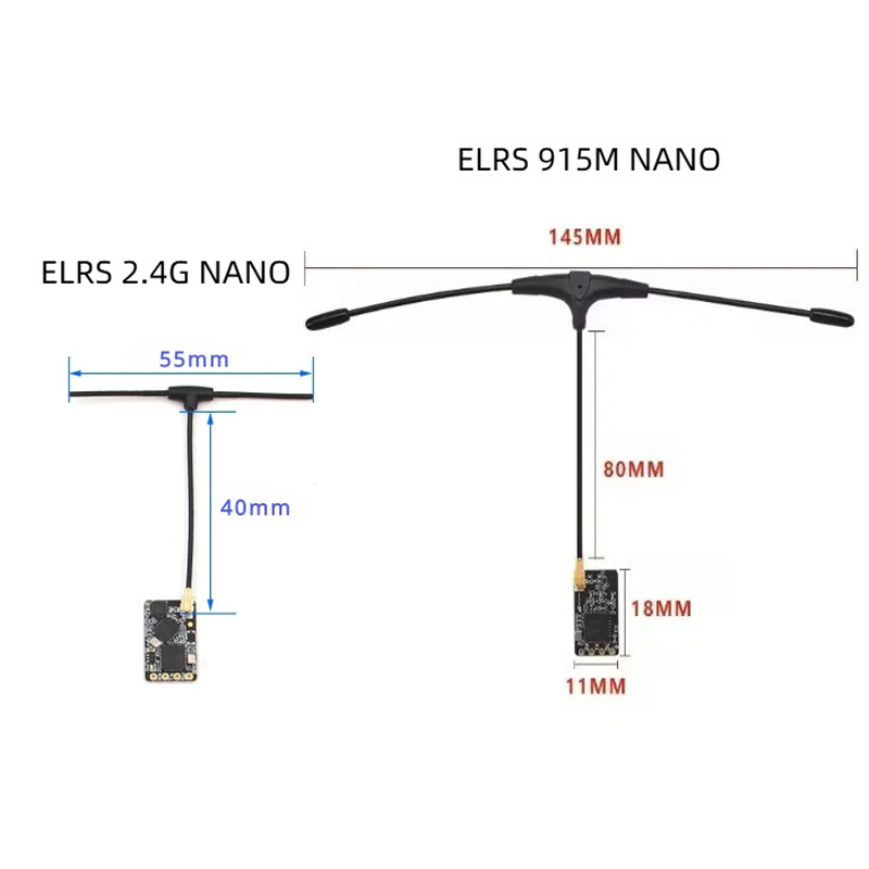 915Mhz 2.4GHz T-Type Antenna I - Crossfire Receiver Rx ulasan dan harga