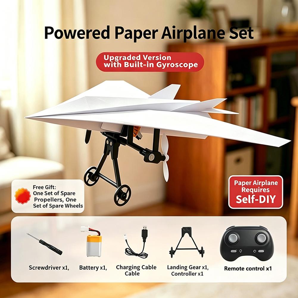 Remote Control Paper Airplane  - Drone Rc Jet ulasan dan harga
