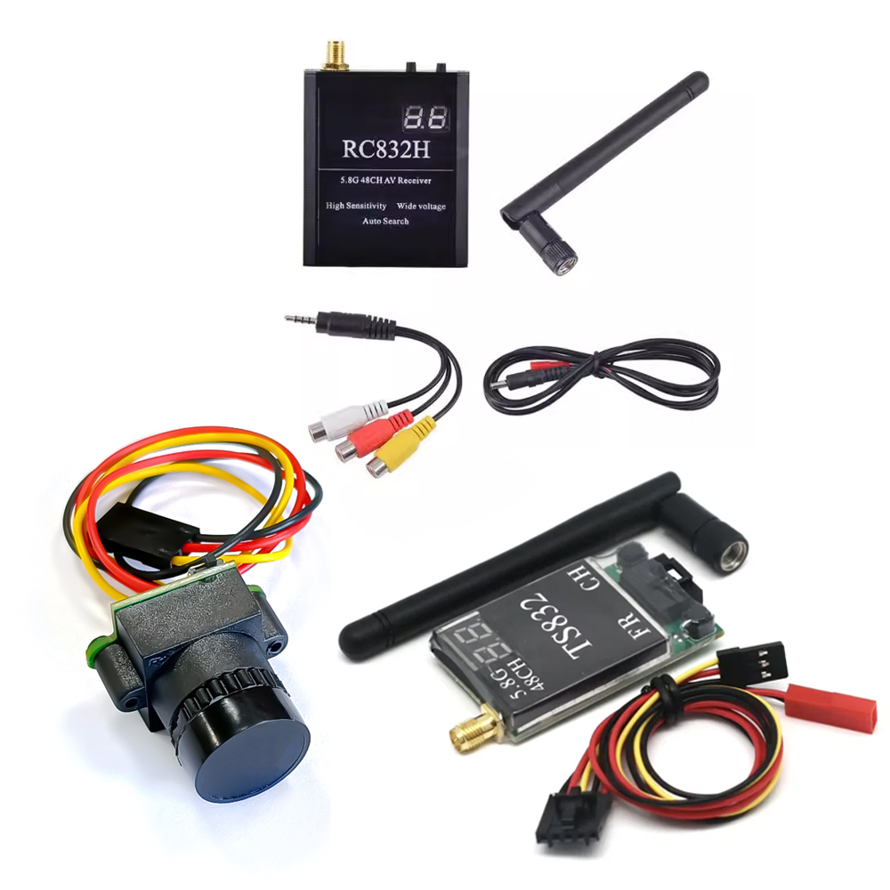 TS832 Receiver +RC832 +1000TVL - Nano Quad Fpv ulasan dan harga