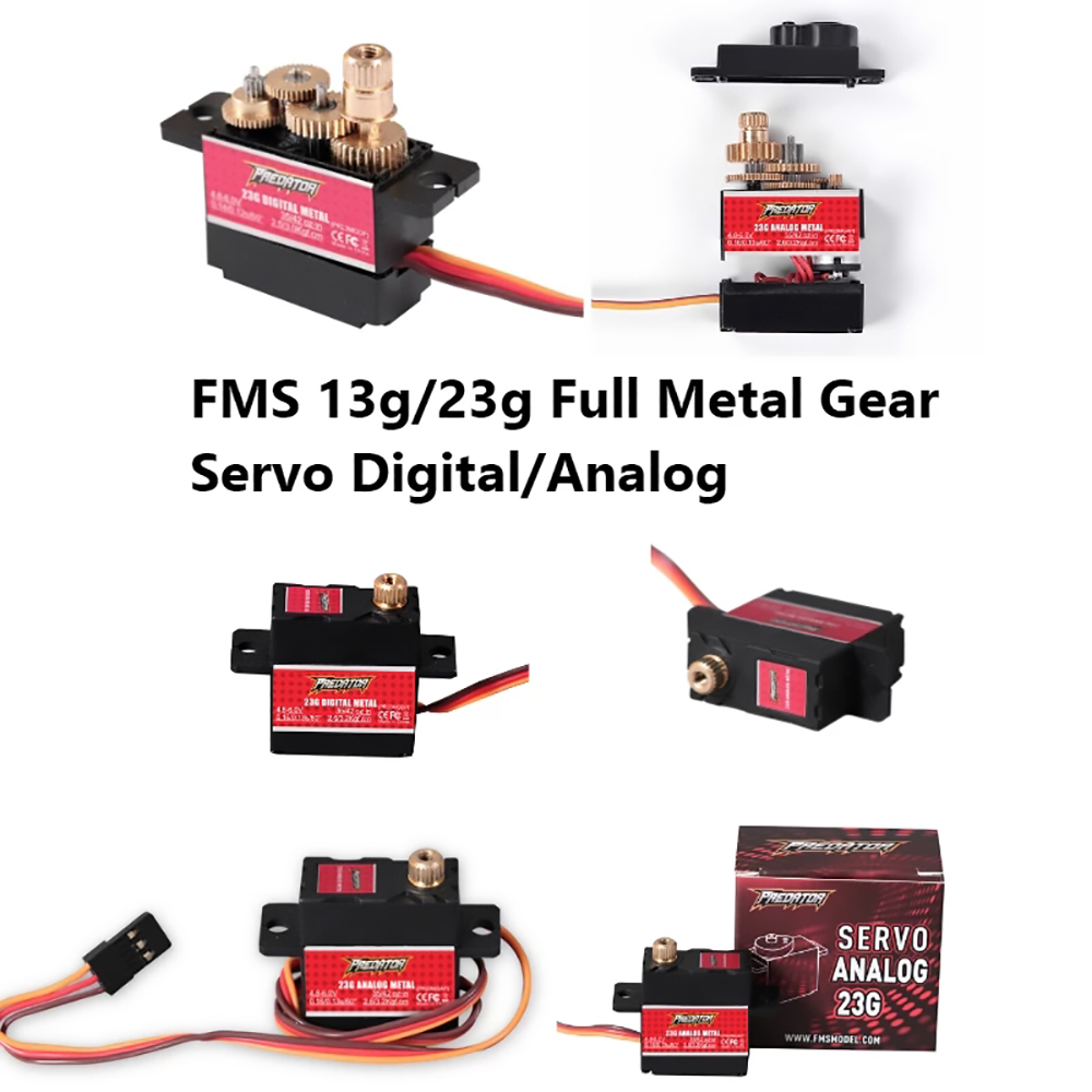 FMS Servo 9g 17g 25g 13g 23g P - Drone Avion Rc ulasan dan harga