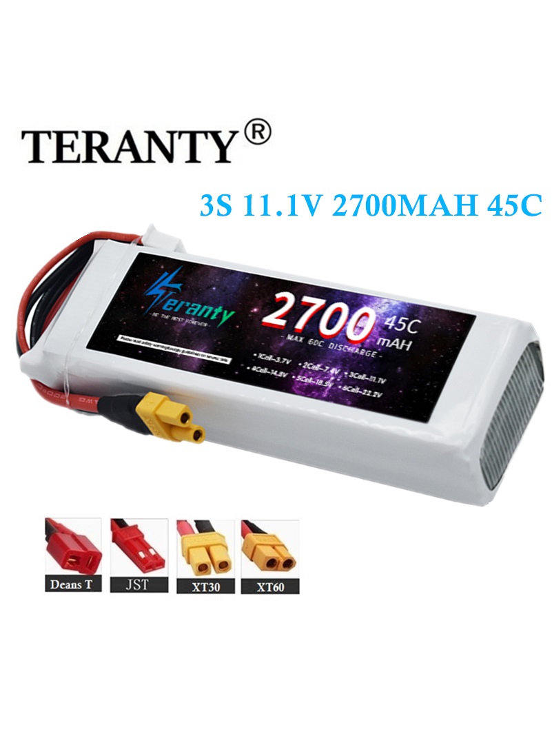 TERANTY 2700 MAH 45C 3S batter - Drone Avion Rc ulasan dan harga