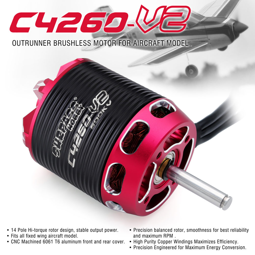 SURPASS HOBBY C4240 750KV/850K - Drone Rc Jet ulasan dan harga