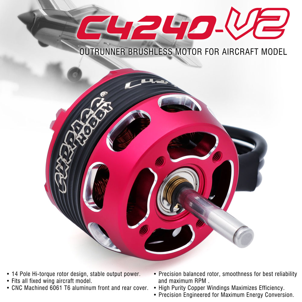 SURPASS HOBBY C4240 750KV/850K - Drone Rc Jet ulasan dan harga