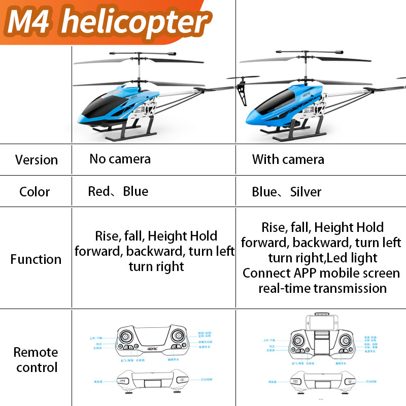 M4 Large Rc Helicopter Remote  - Drone Rc Jet ulasan dan harga