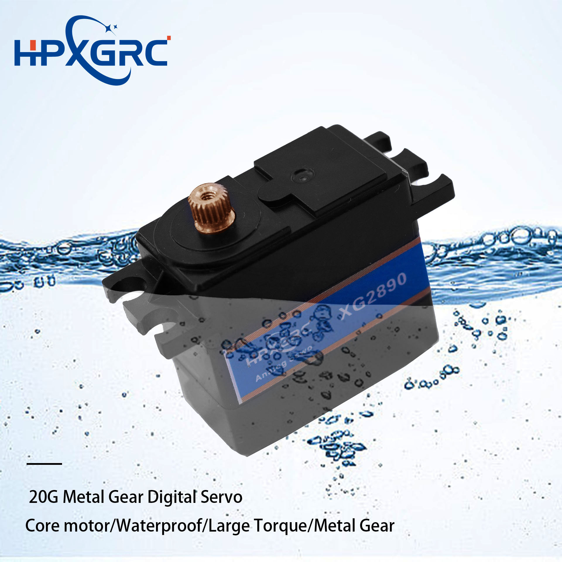 HPXGRC Waterproof Servo 9g 17g - Drone Rc Jet ulasan dan harga