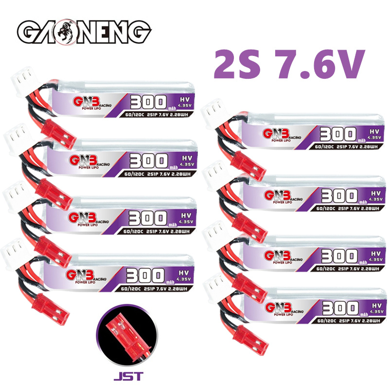 GAONENG GNB 2S 7.6V 300mAh 60C - Analog Fpv Transmitter ulasan dan harga