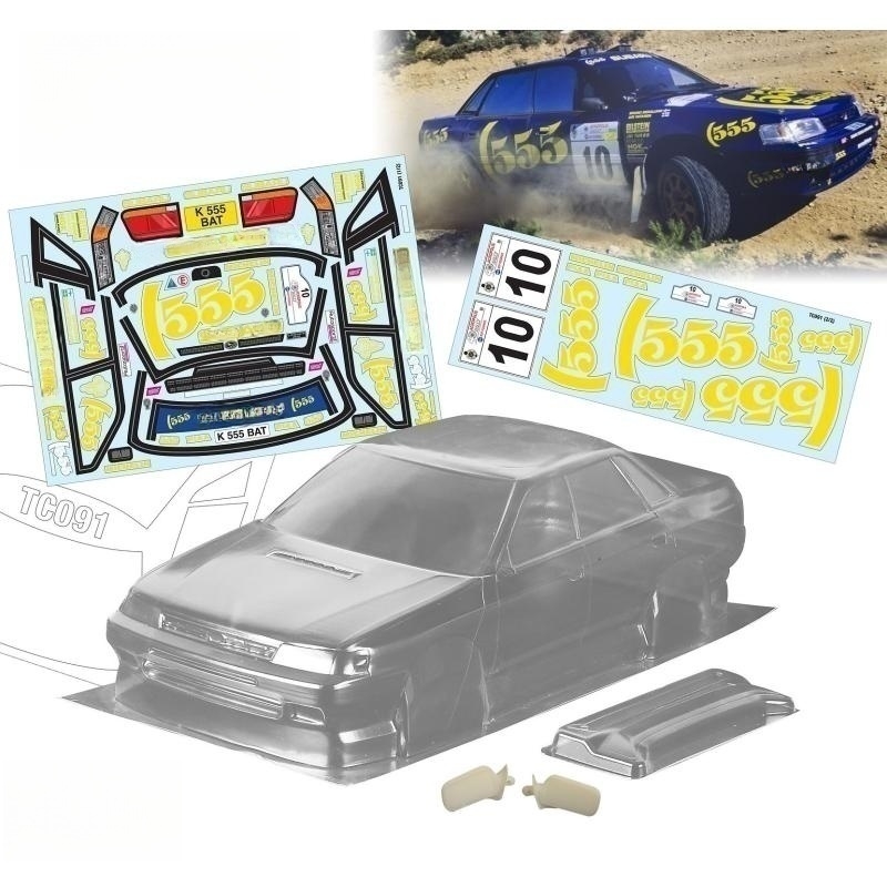 TeamC Bodies 1/10 Legacy Rally - Rc Drift Car Kit ulasan dan harga
